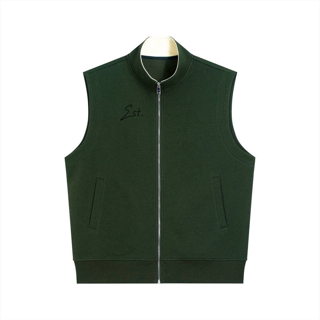 EST. Cursive Vest