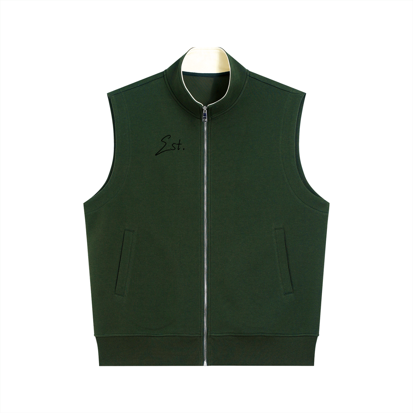 EST. Cursive Vest