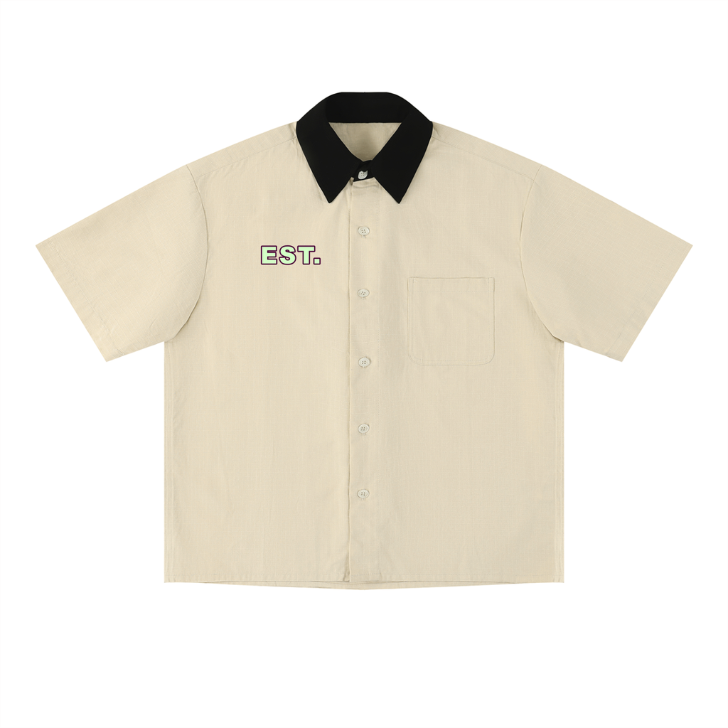 Choco-Mint EST. Button Up