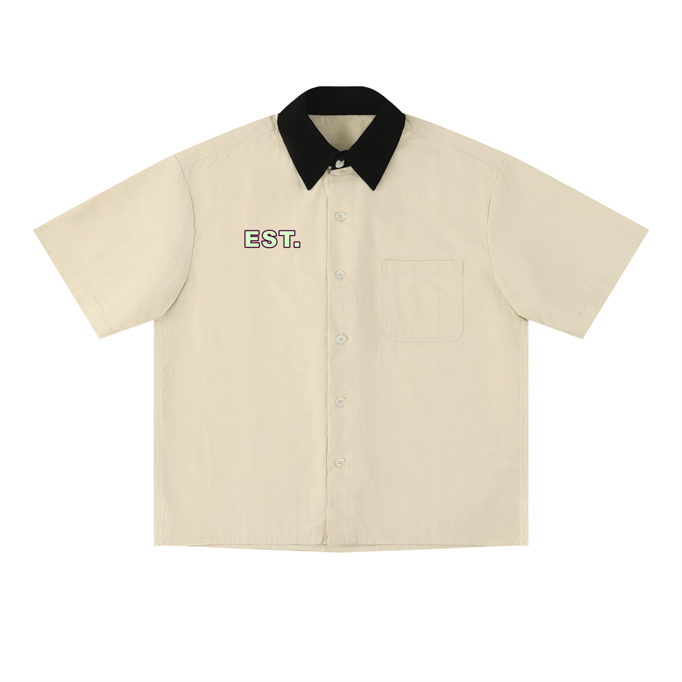 Choco-Mint EST. Button Up