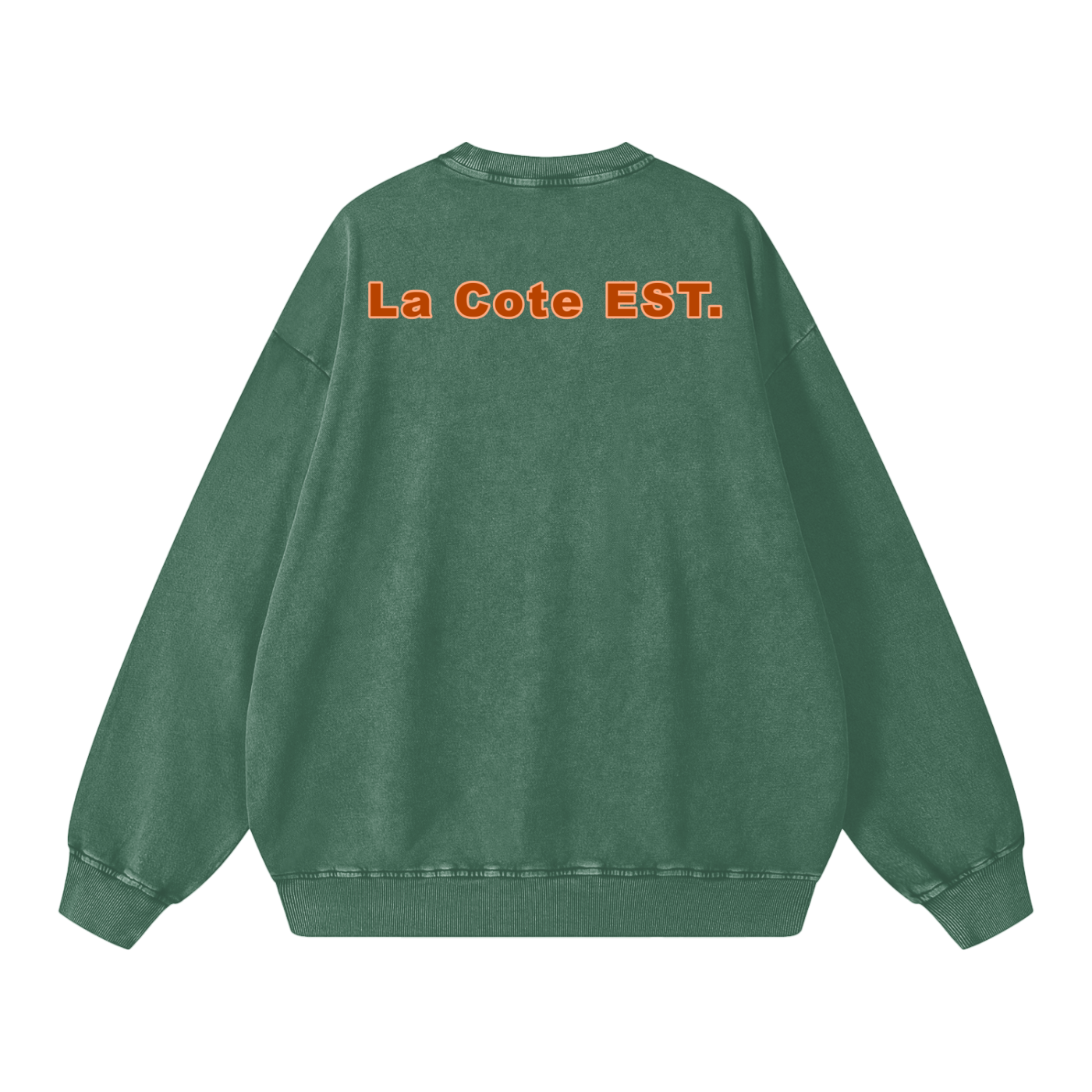 La Cote Est. Green Sweatshirt